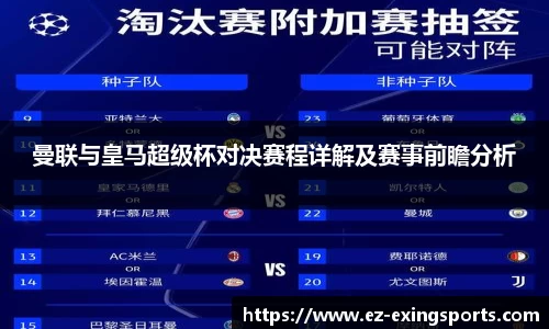 曼联与皇马超级杯对决赛程详解及赛事前瞻分析